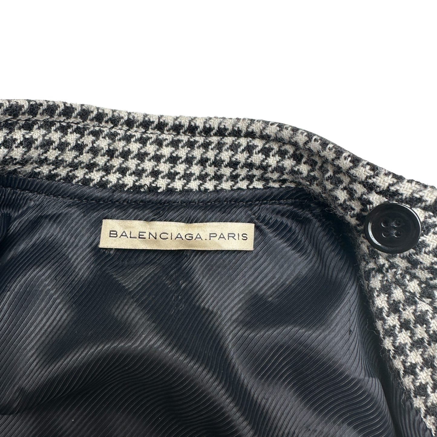 Leather and Wool Jacket - S