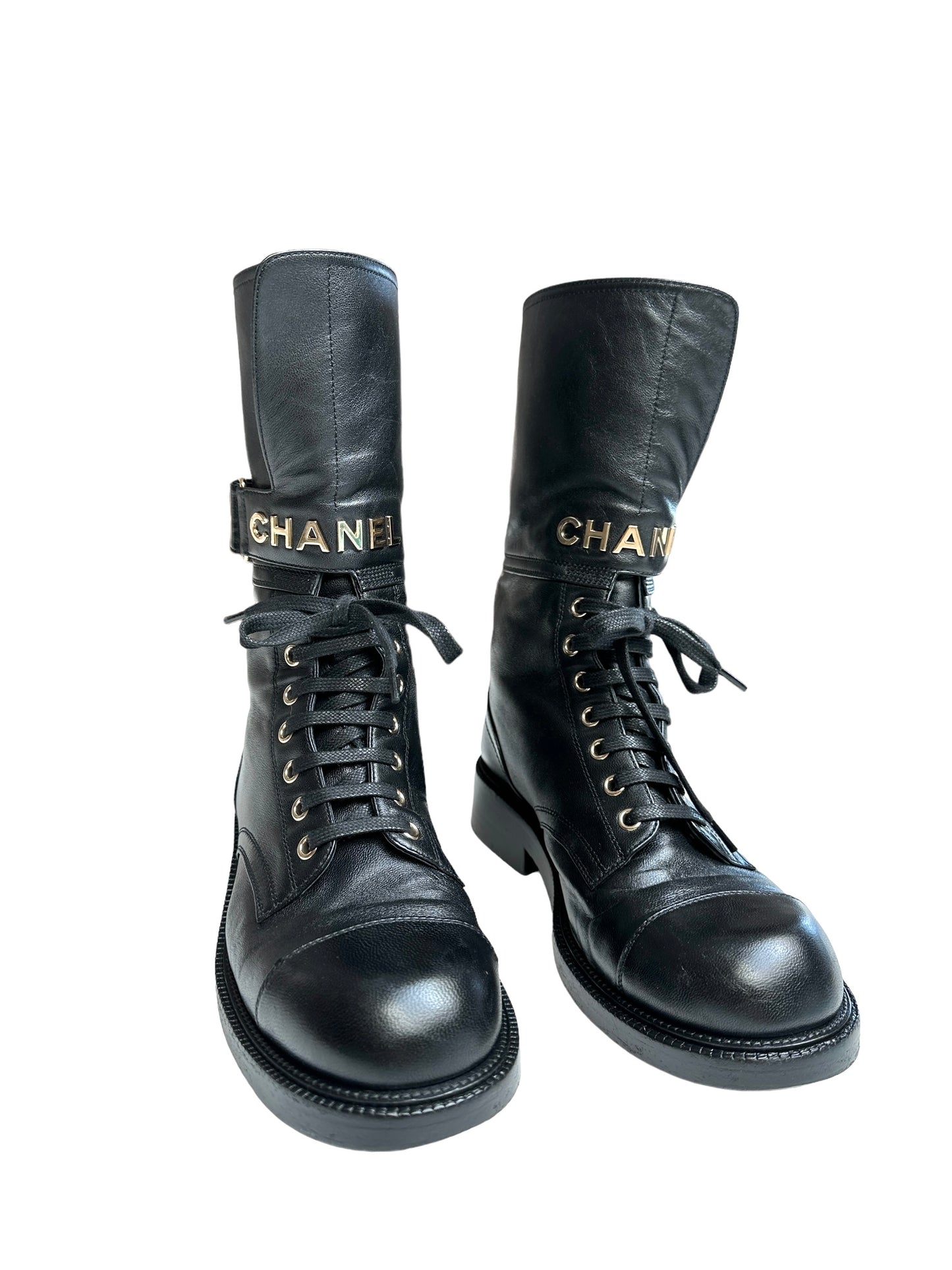 2022 Logo Combat Boots - 8