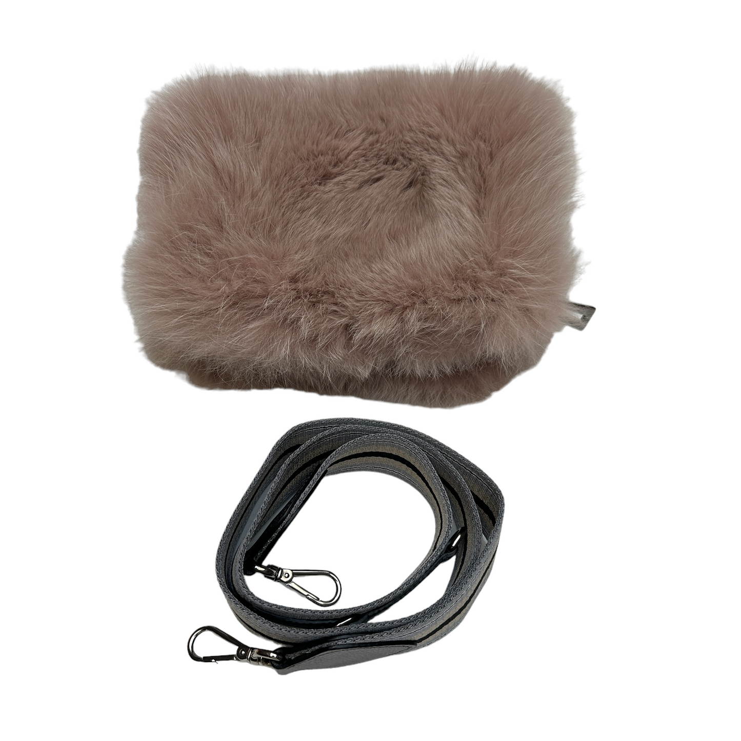 Fox Fur Crossbody Bag