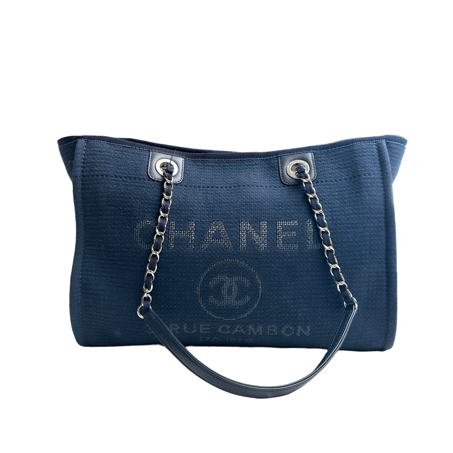 Navy Deauville Bag