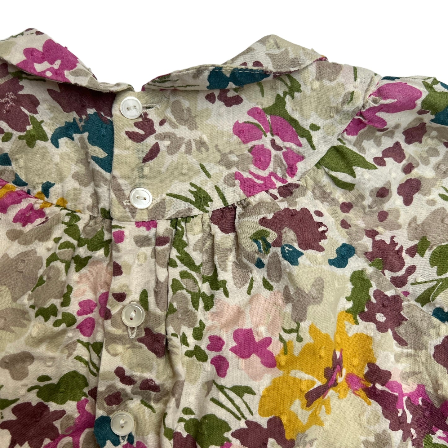 Flower print baby dress - 2T