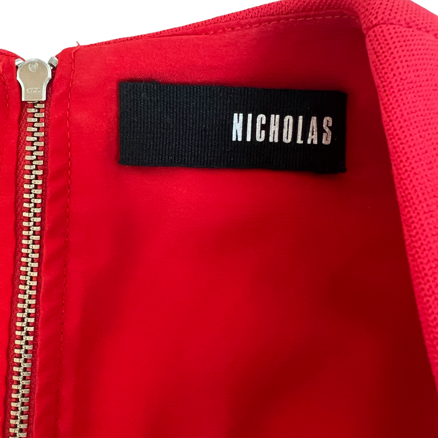 Red Sleeveless Dress - 2