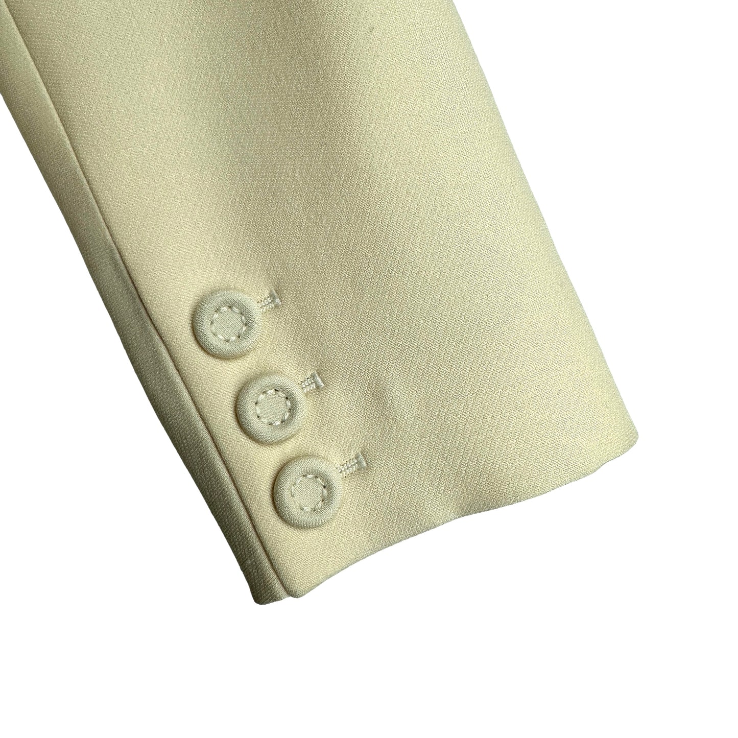 Cream Wool Blazer - US 8