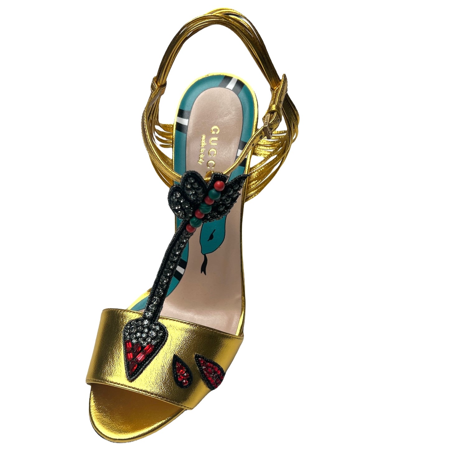 Golden Arrow High Heels - 8.5