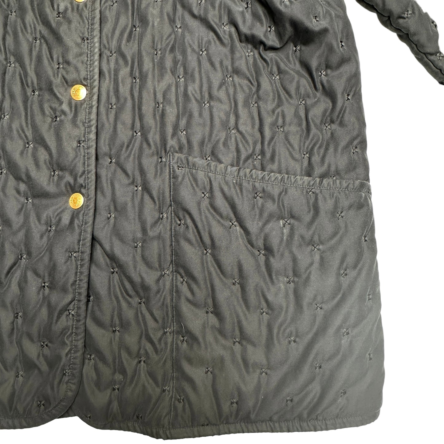 Vintage Black Coat - S