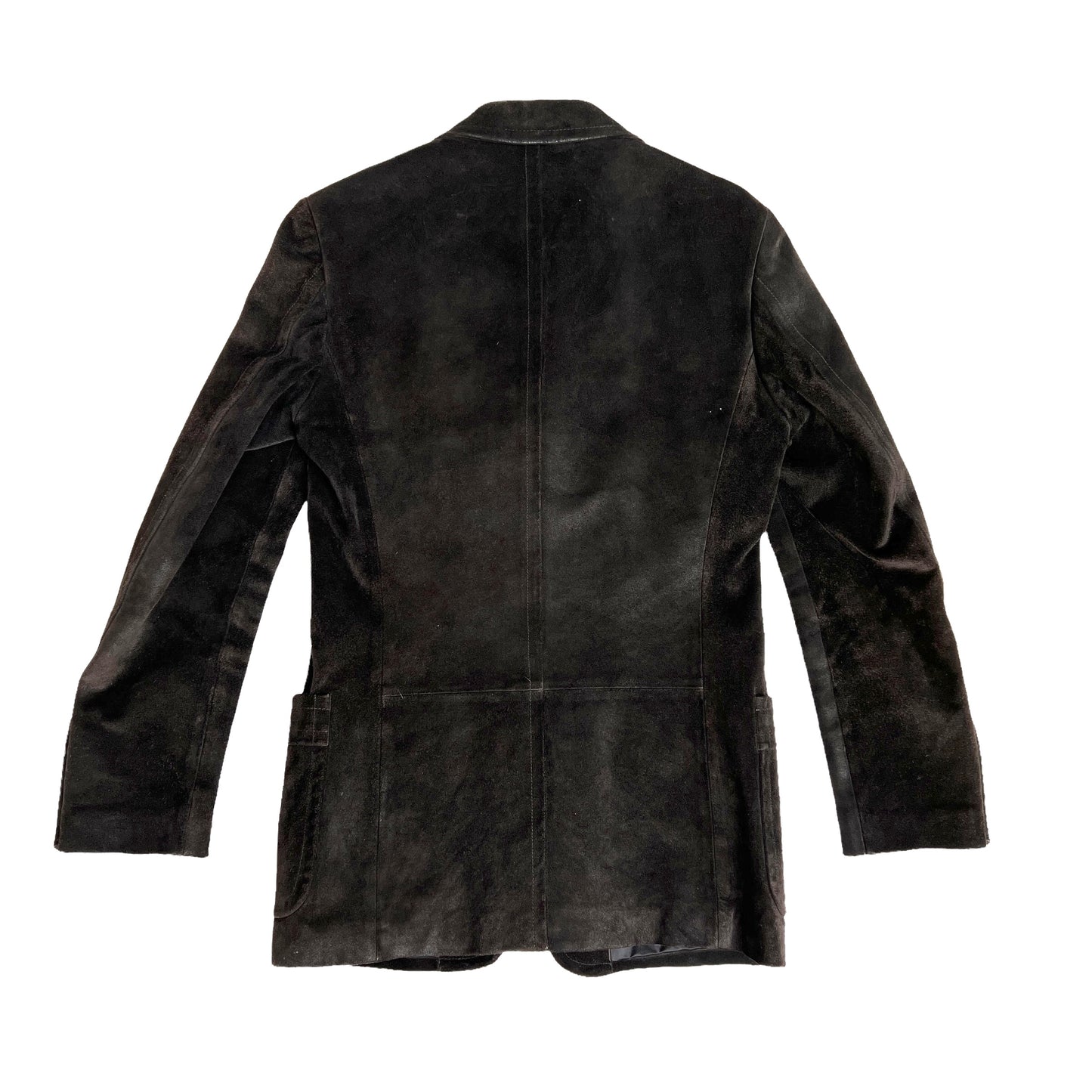 Men's Brown Suede Jacket - S