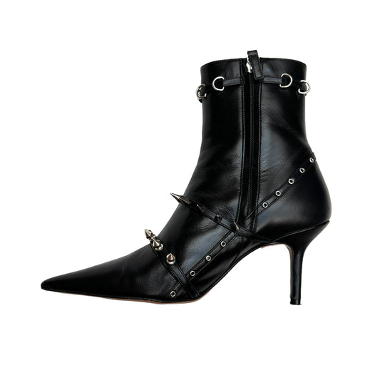 Black Boots with Spikes - 8