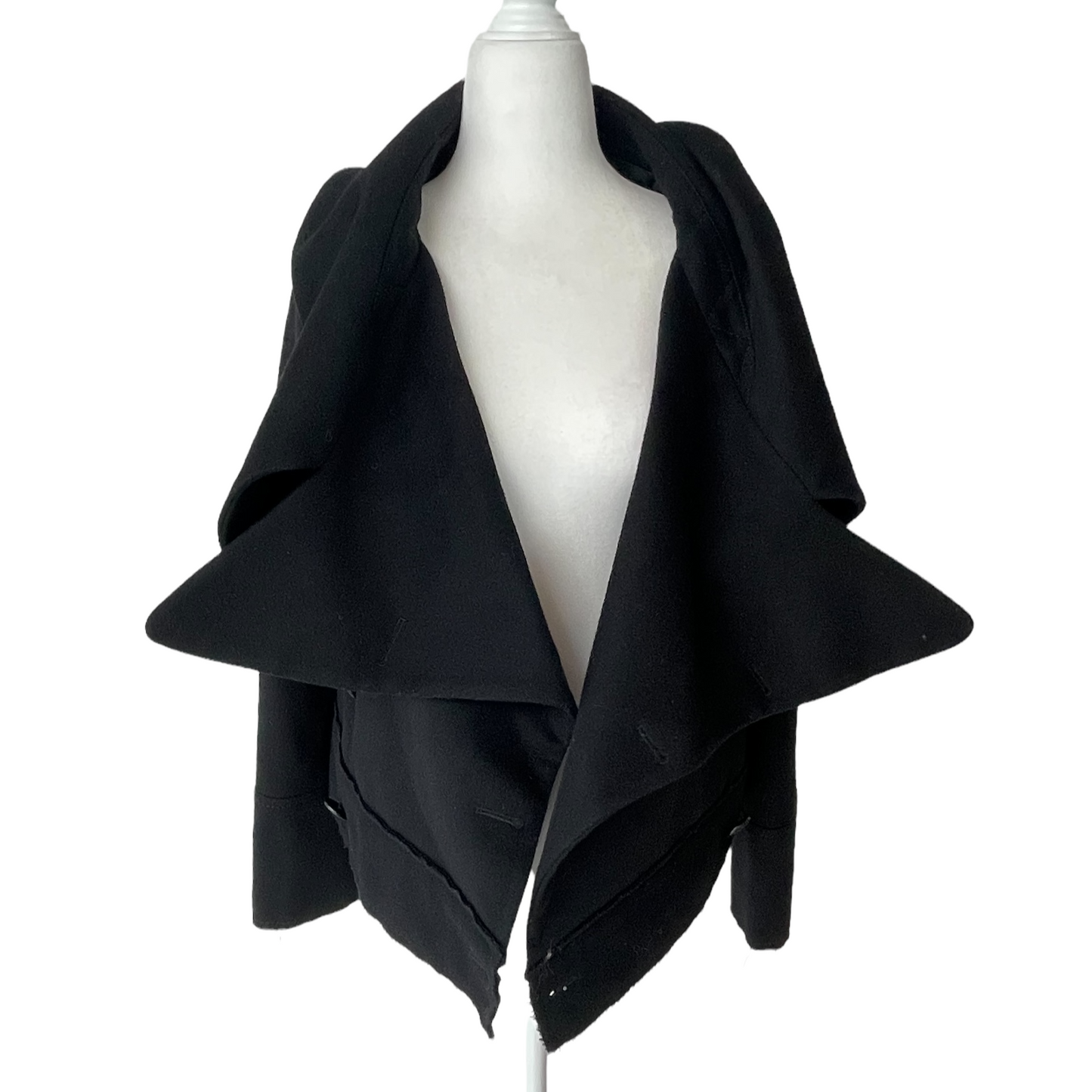 Black Wool Pea Coat