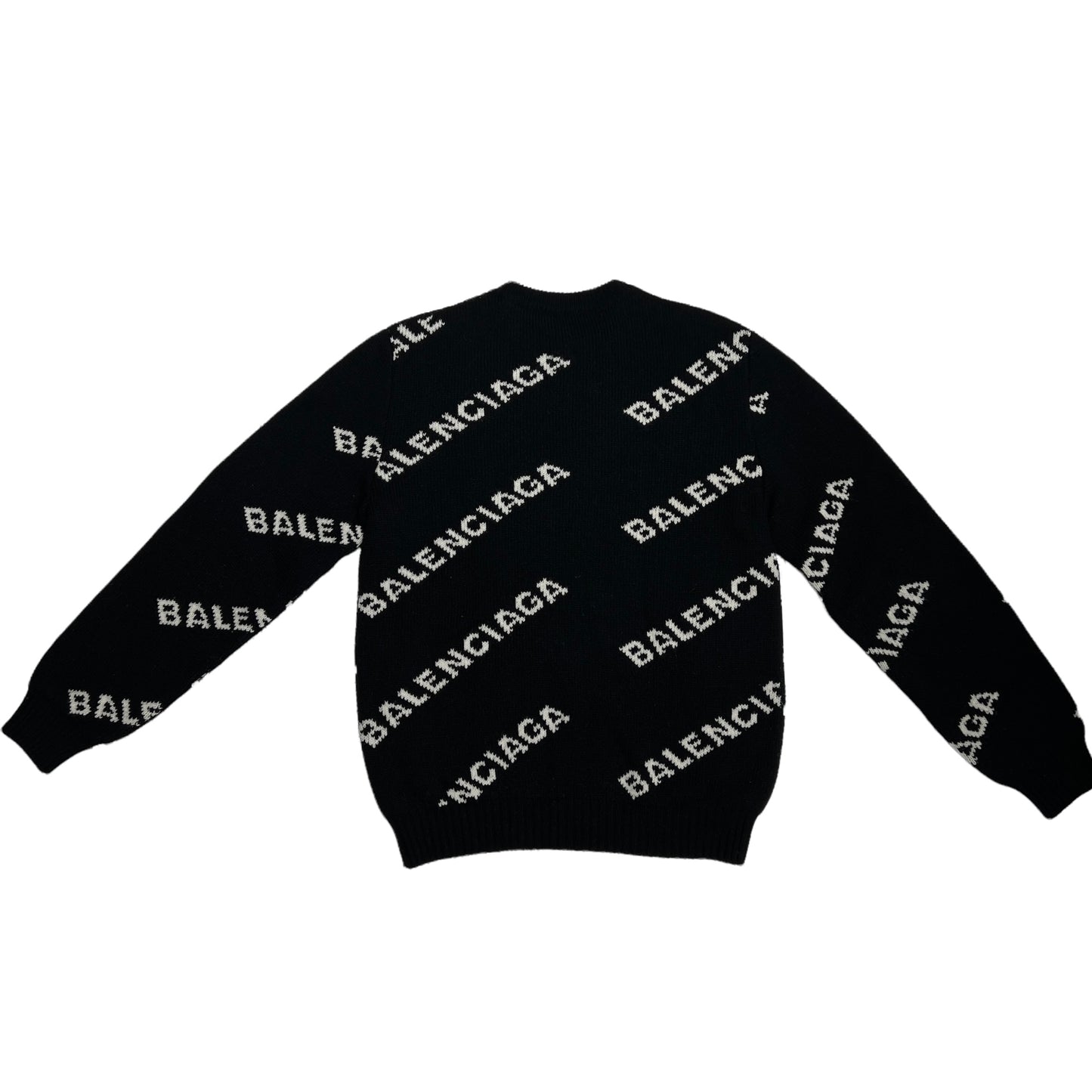 Black Logo Sweater - S