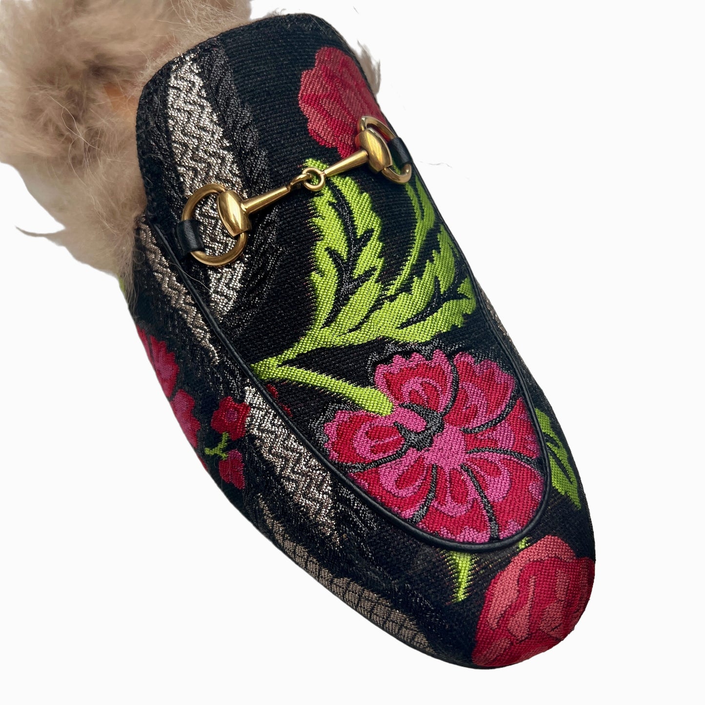 Princetown Slides with Fur - 8