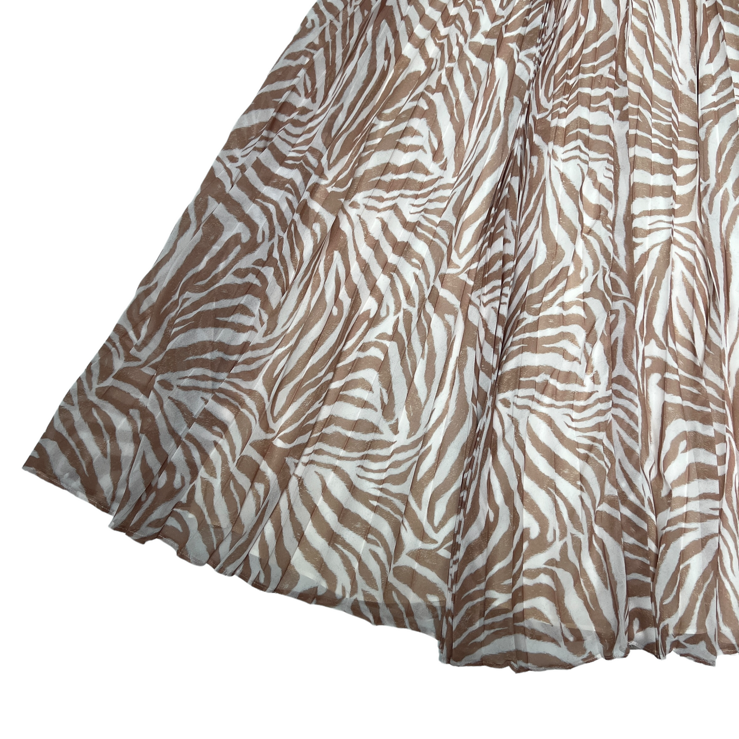 Zebra Print Long Dress - 1