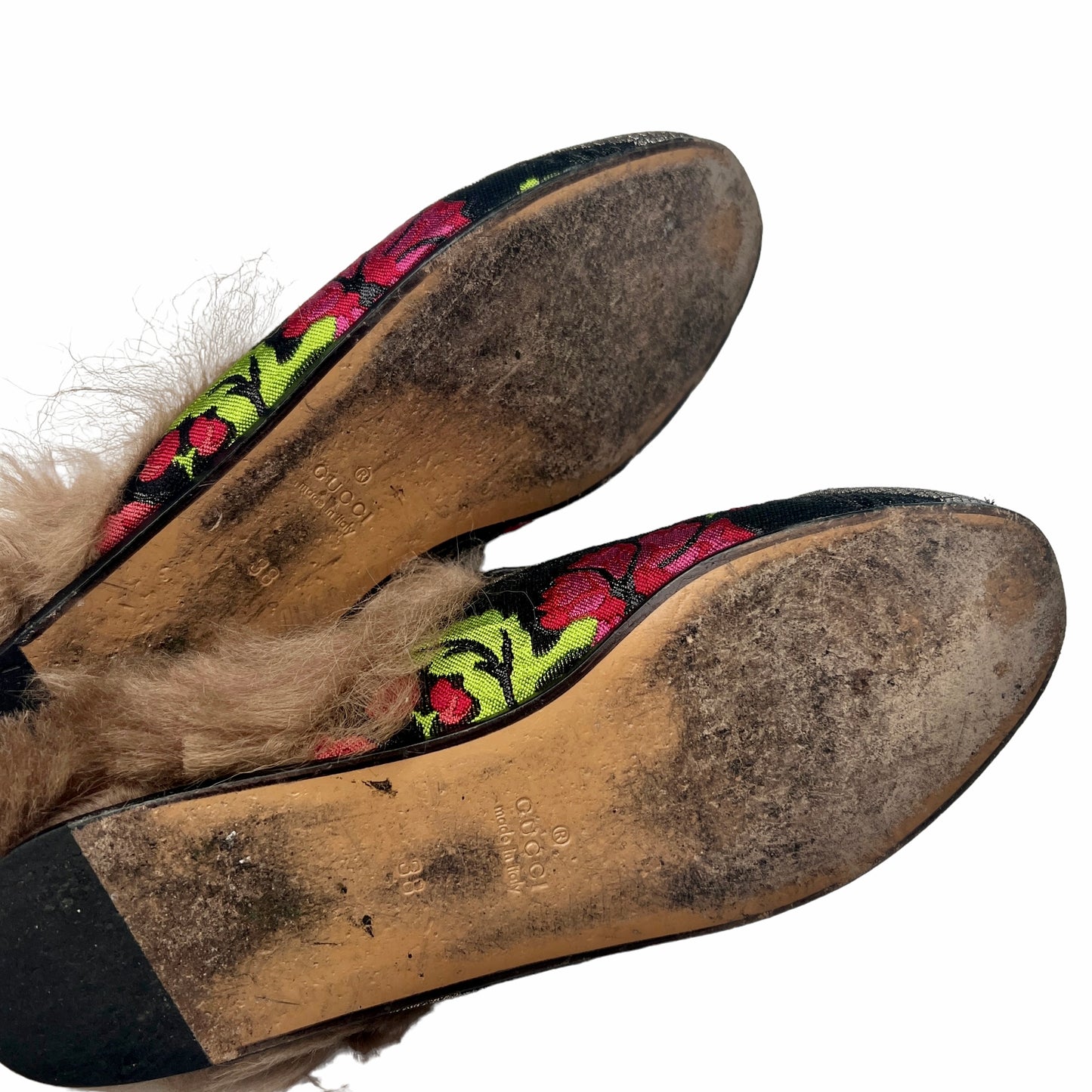 Princetown Slides with Fur - 8