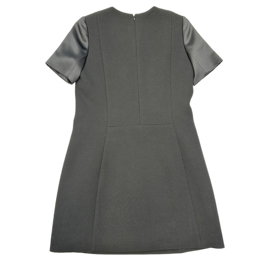 Black Wool and Silk Dress - S