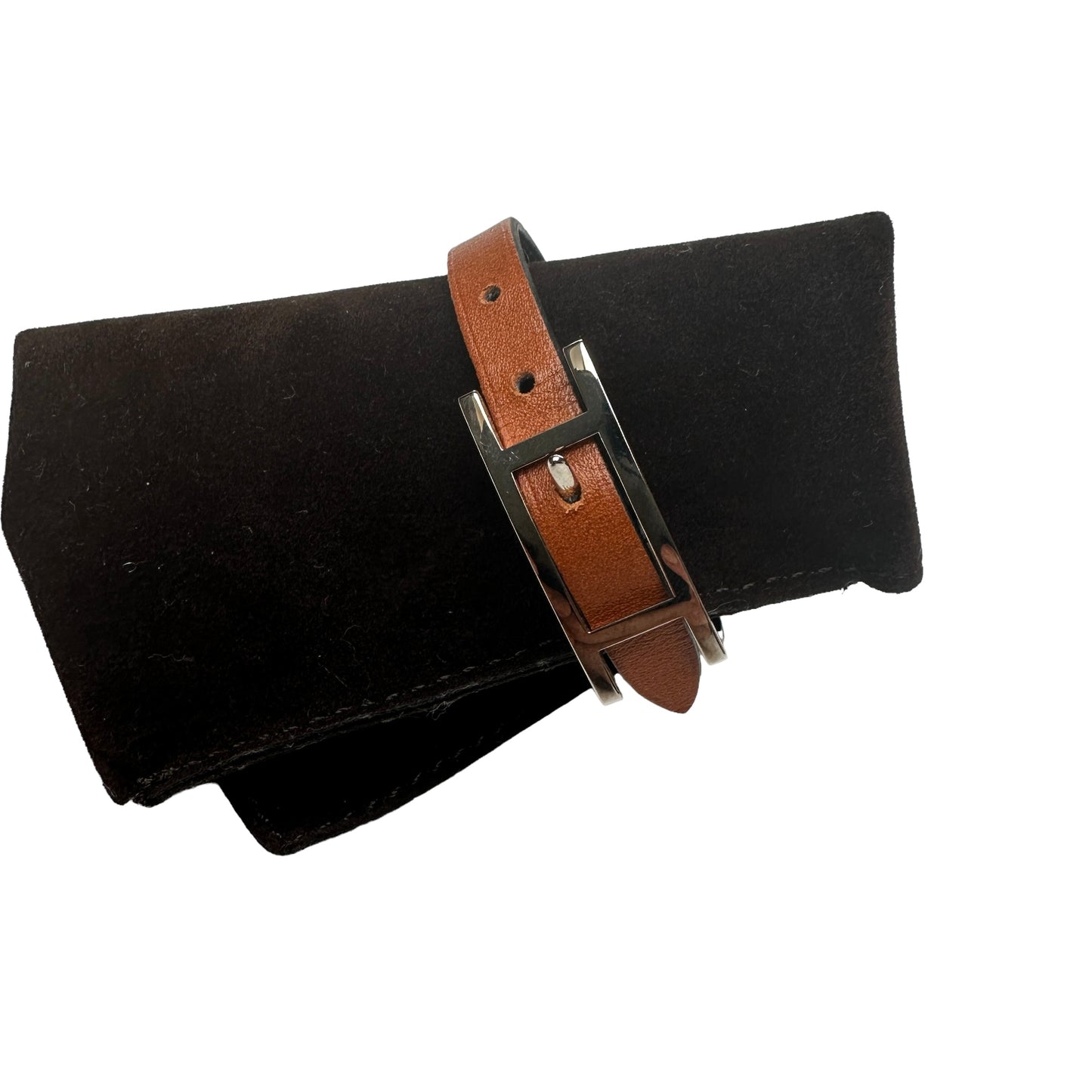 Behapi Tan Leather Bracelet