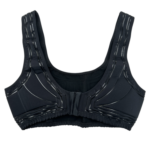 Black Technical Bralette - S