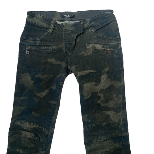 Camouflage Skinny Jeans -  XS