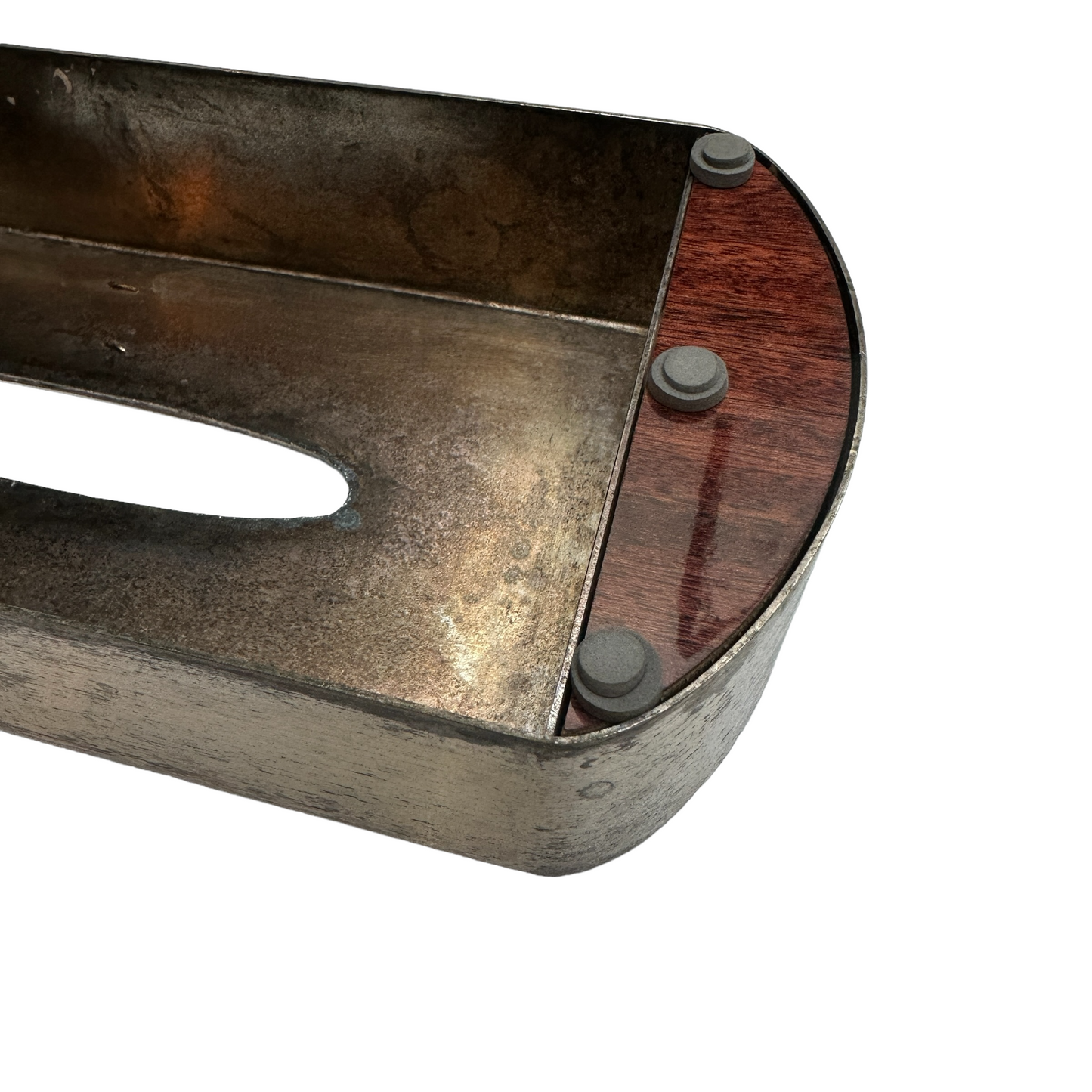 Vintage Silver Tissue Box