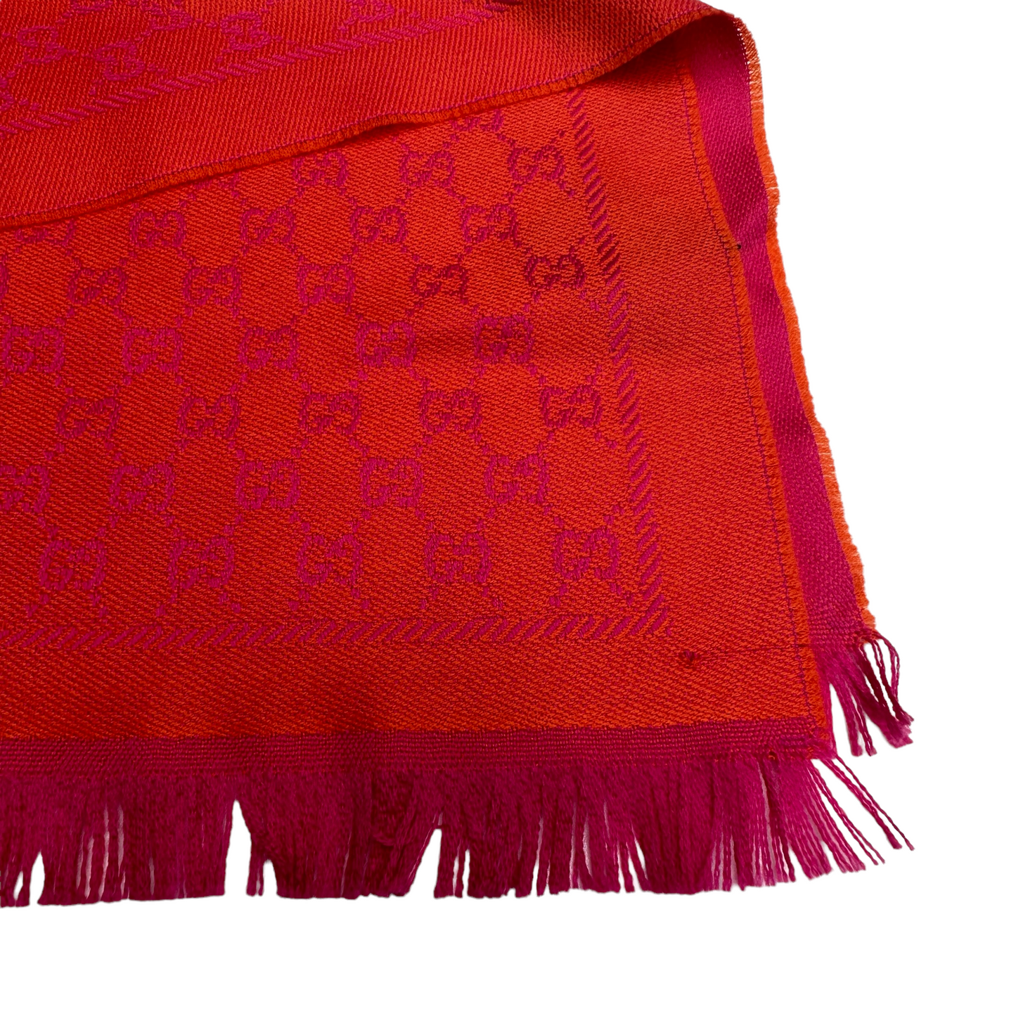 GG Monogram 2016 Wool Scarf