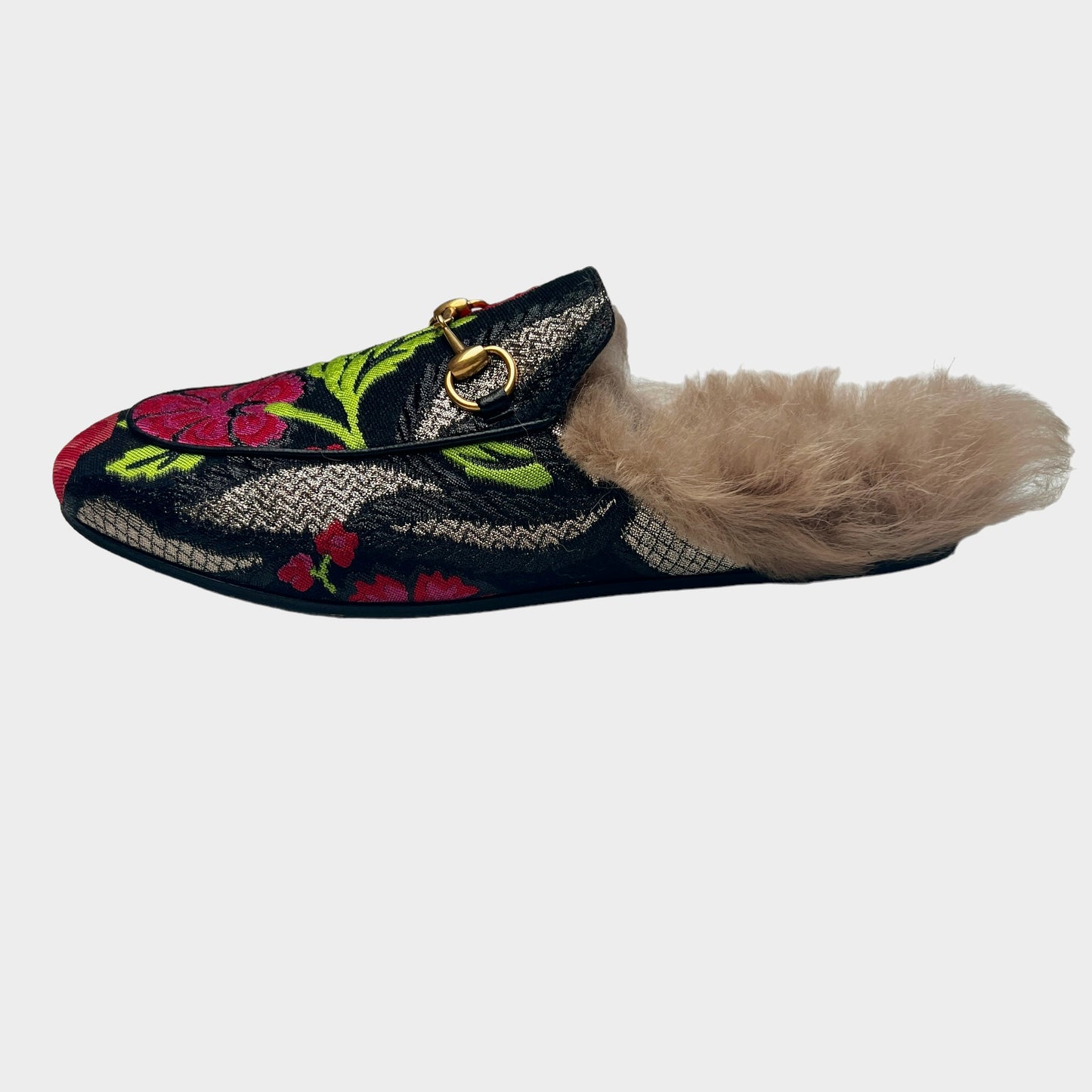 Princetown Slides with Fur - 8