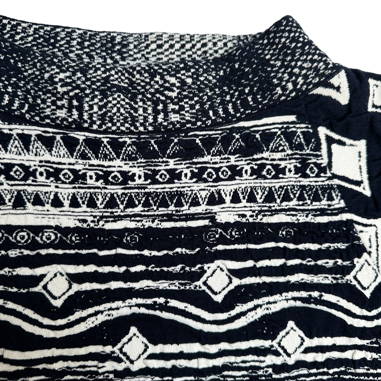 2018 Navy & White Logo Top - S