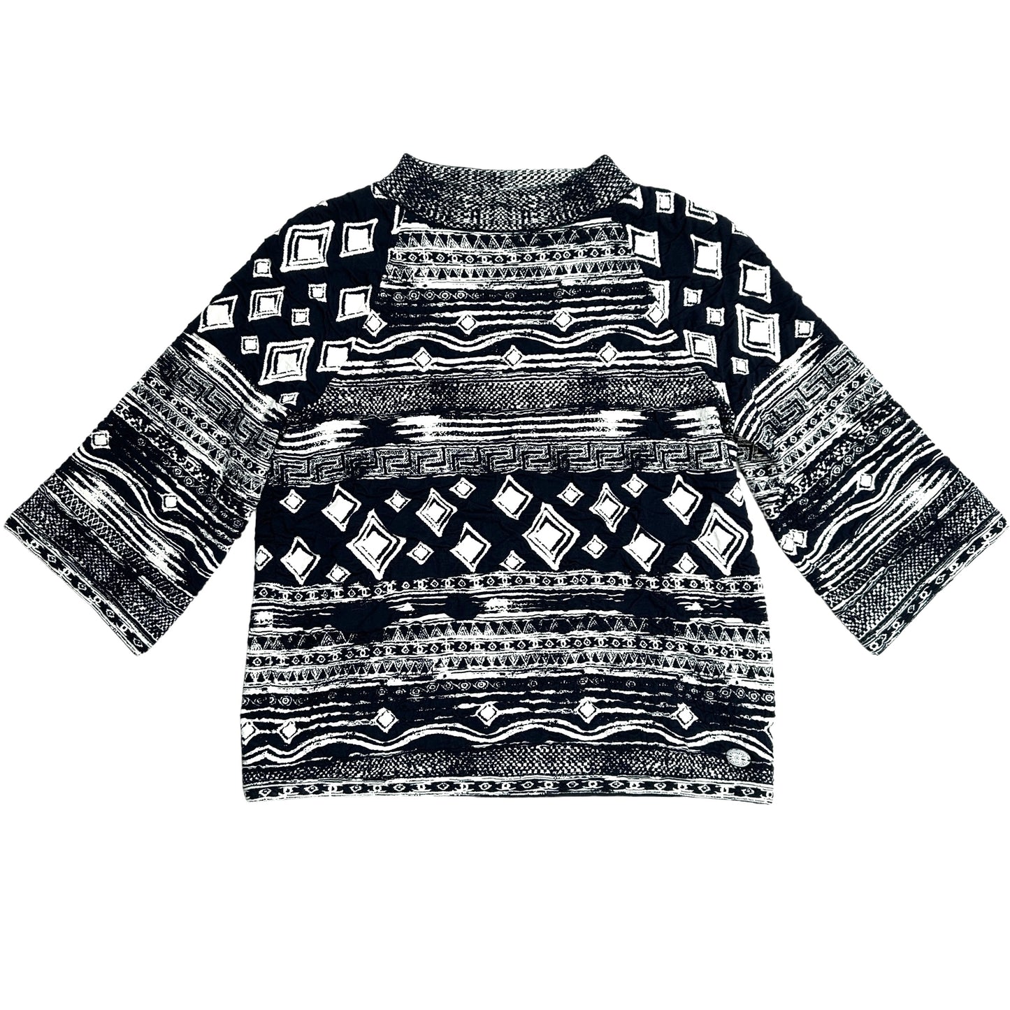 2018 Navy & White Logo Top - S