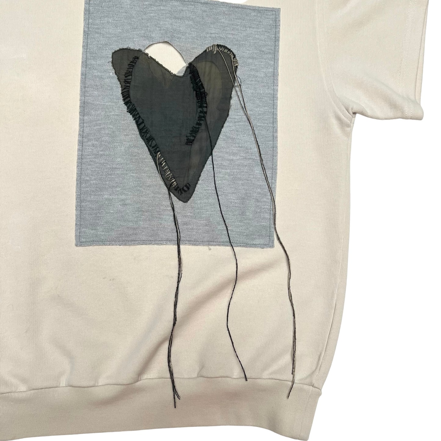 Cream Sweatshirt - L