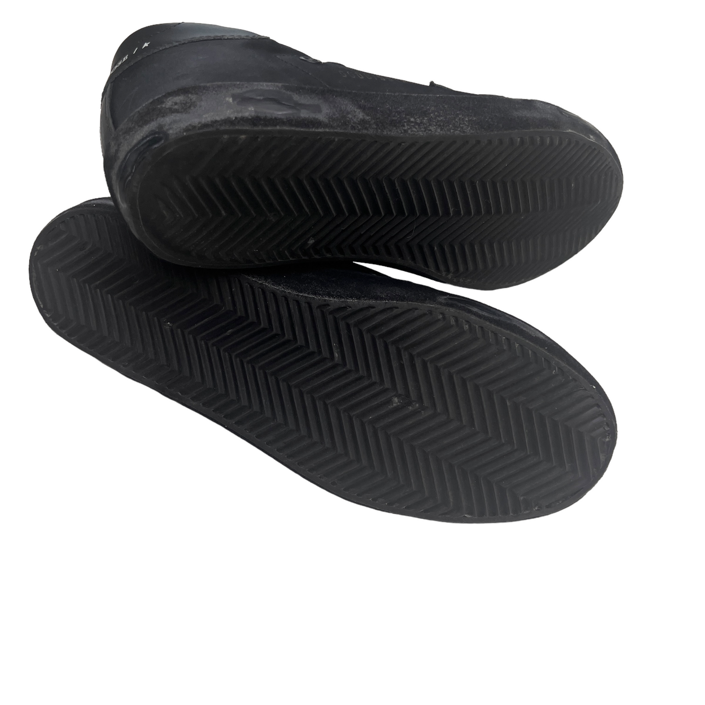 Black Sneakers with Crystals Laces - 9