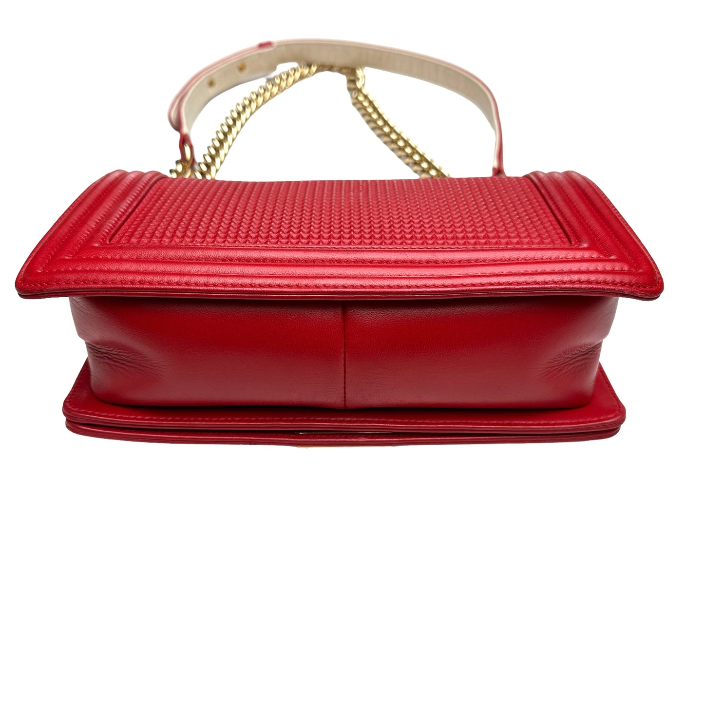Red Waffle Boy Bag