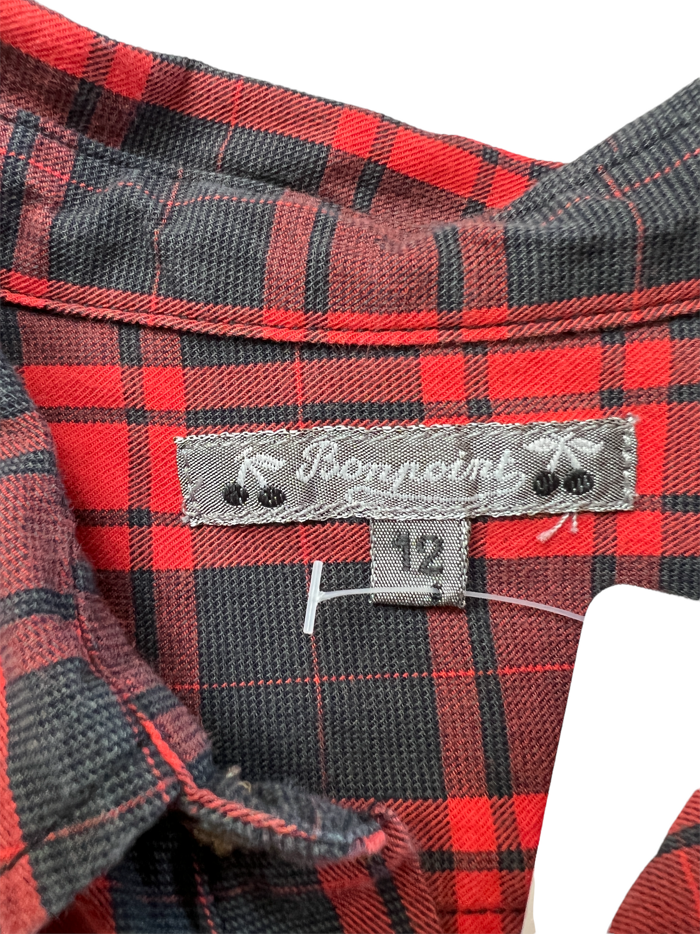 Boys Plaid Shirt - 12