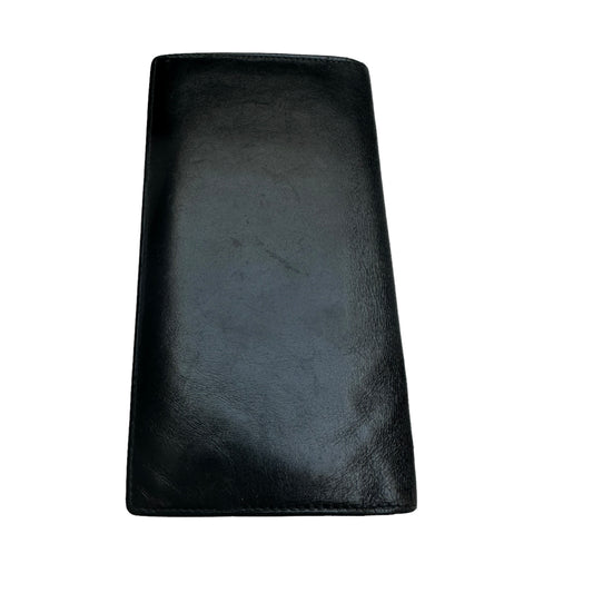 Black Vintage Leather Wallet