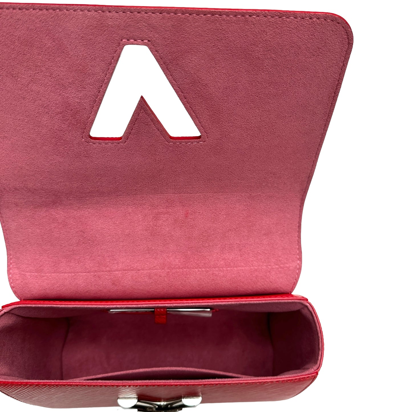 Red Epi Twist Leather Bag