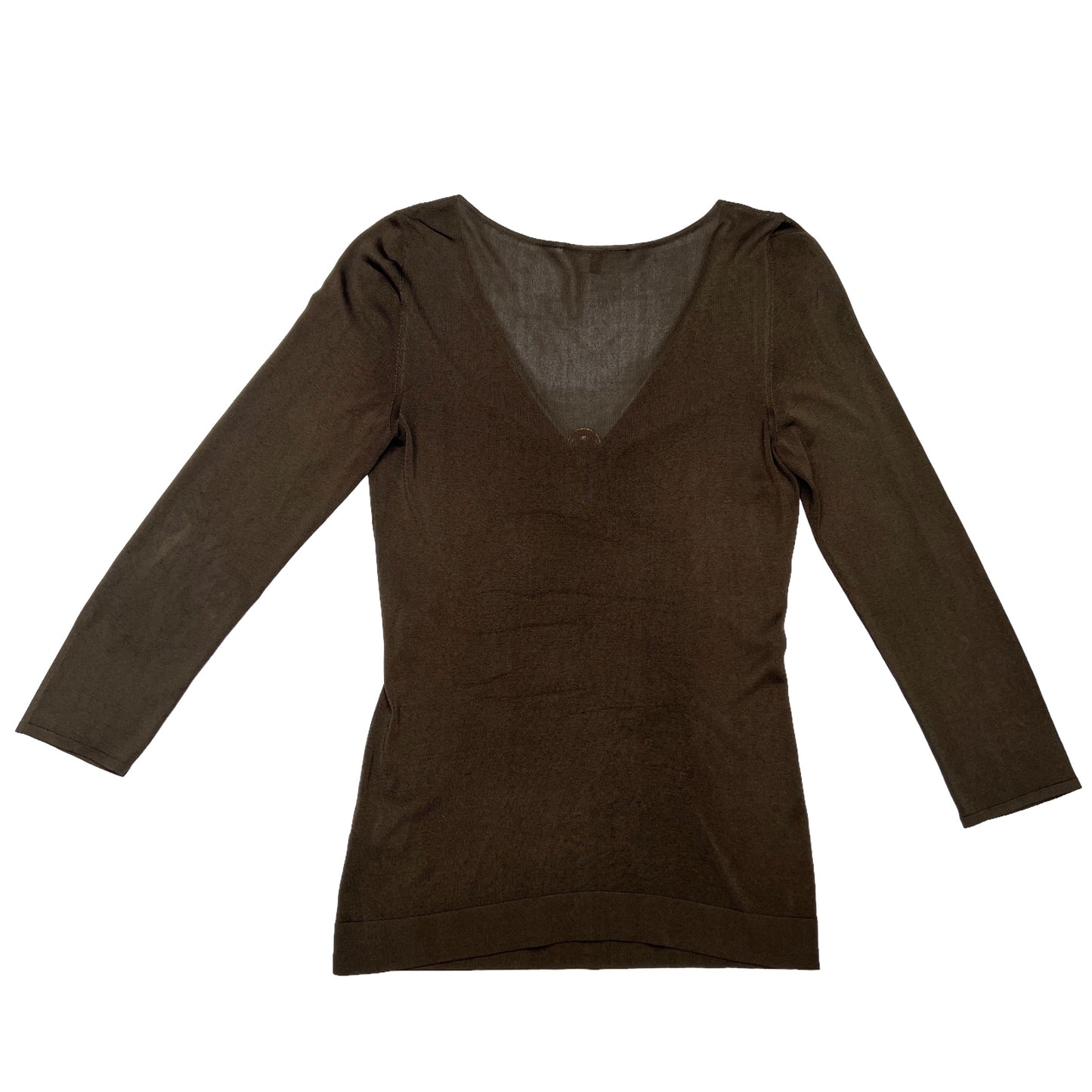 Brown Soft Shirt - M