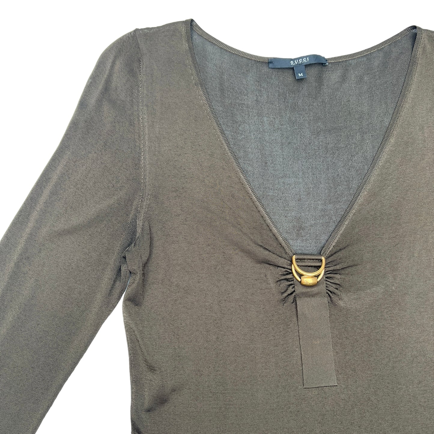 Brown Soft Shirt - M