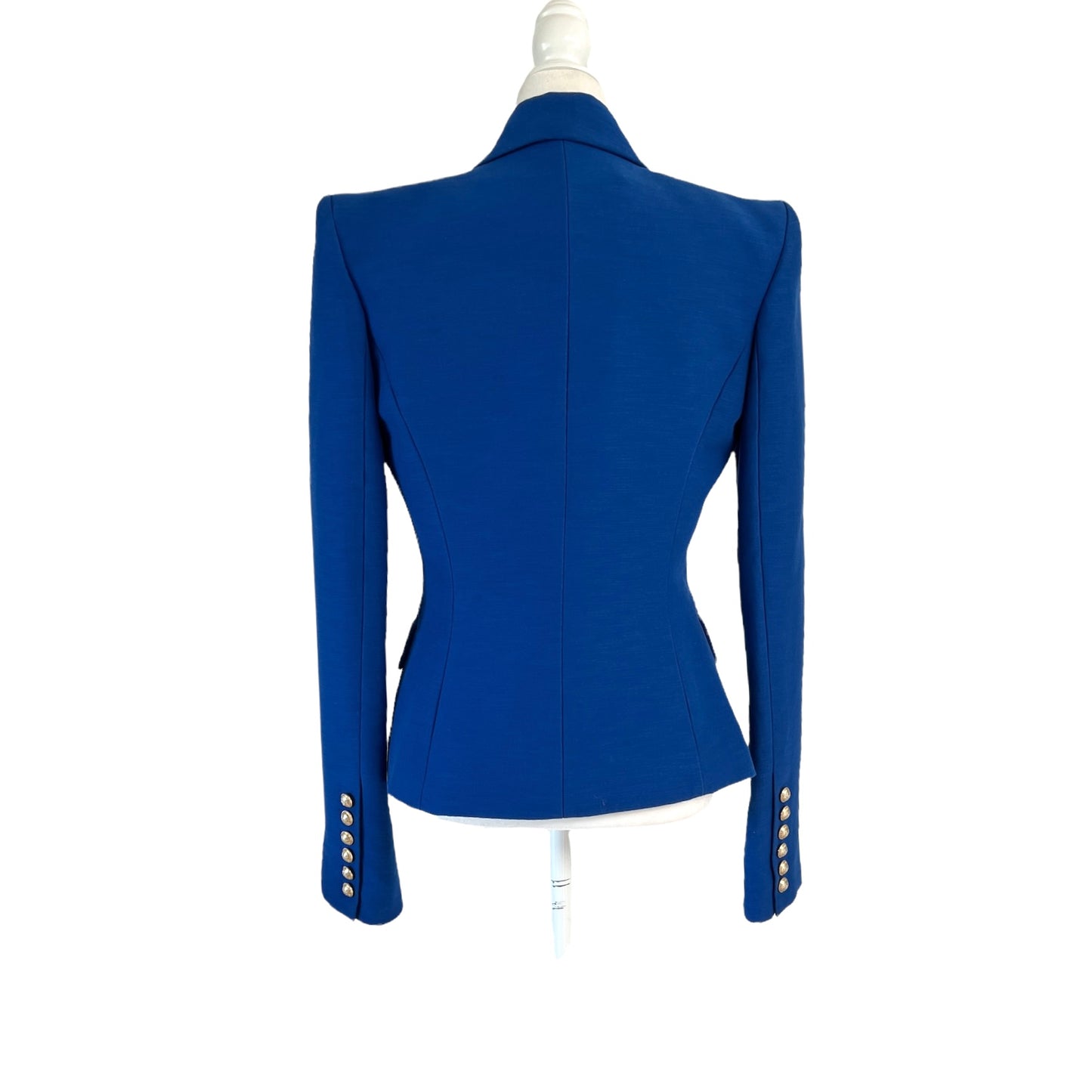 Blue Cotton Blazer - M