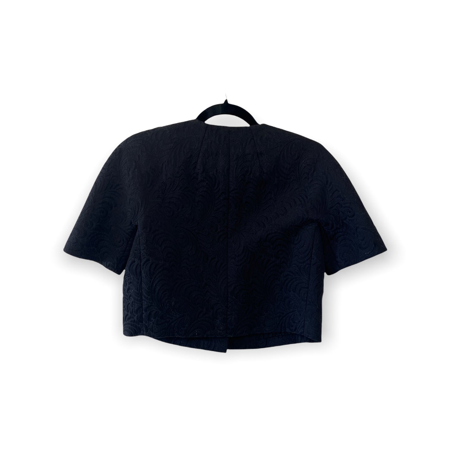 Black Cropped Top - S
