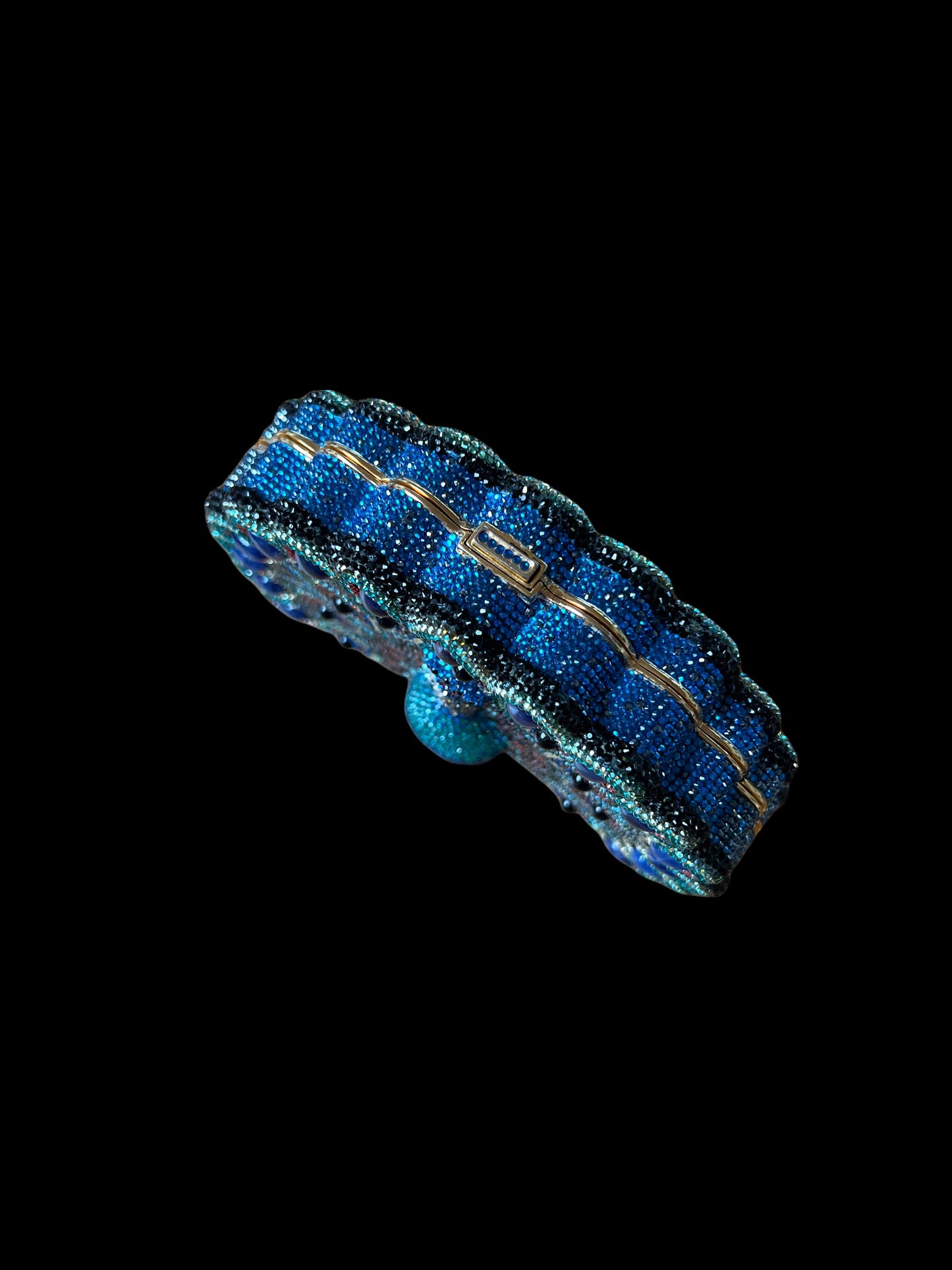 Peacock Peek A Boo Clutch