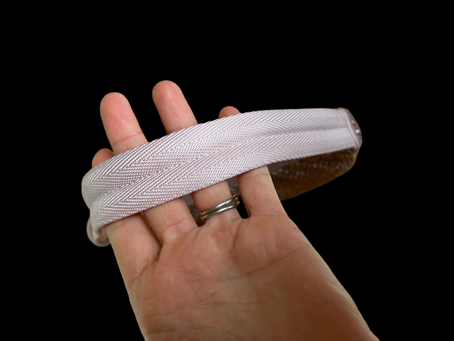 Nylon Reedition Pink Crystals