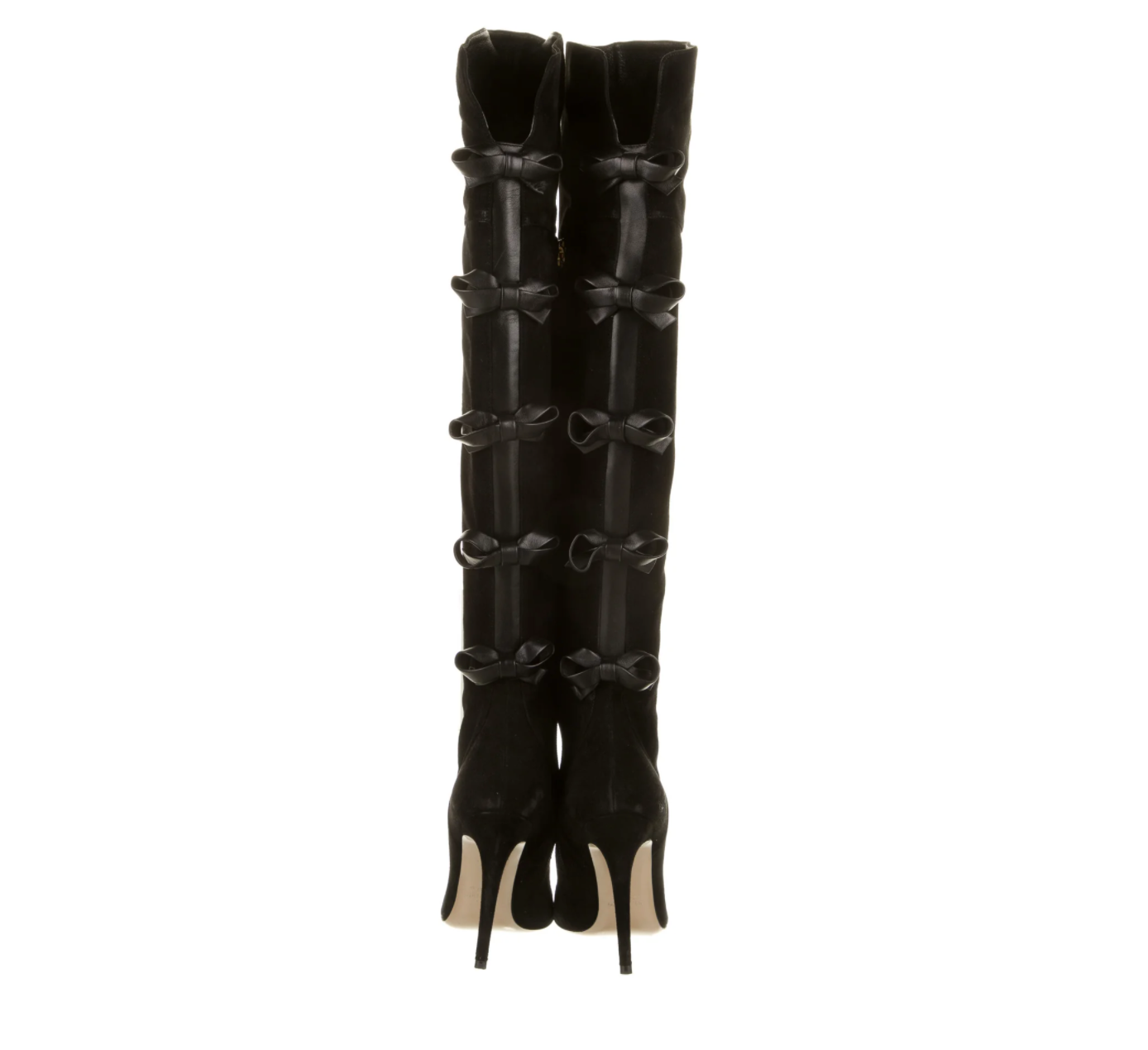 Tall Boots with heels and bows - 8