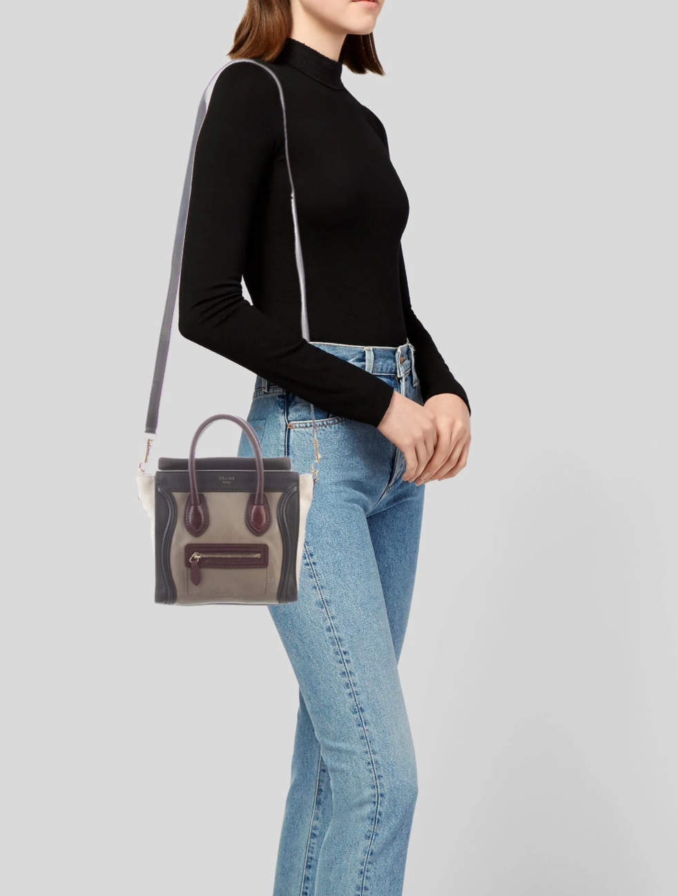 Nano Luggage Leather Bag