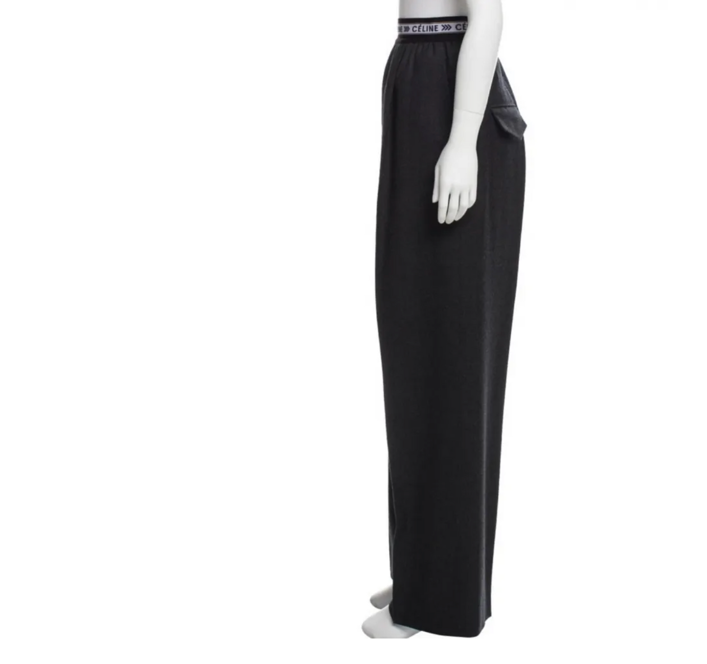 Logo Waistband Pants - XS