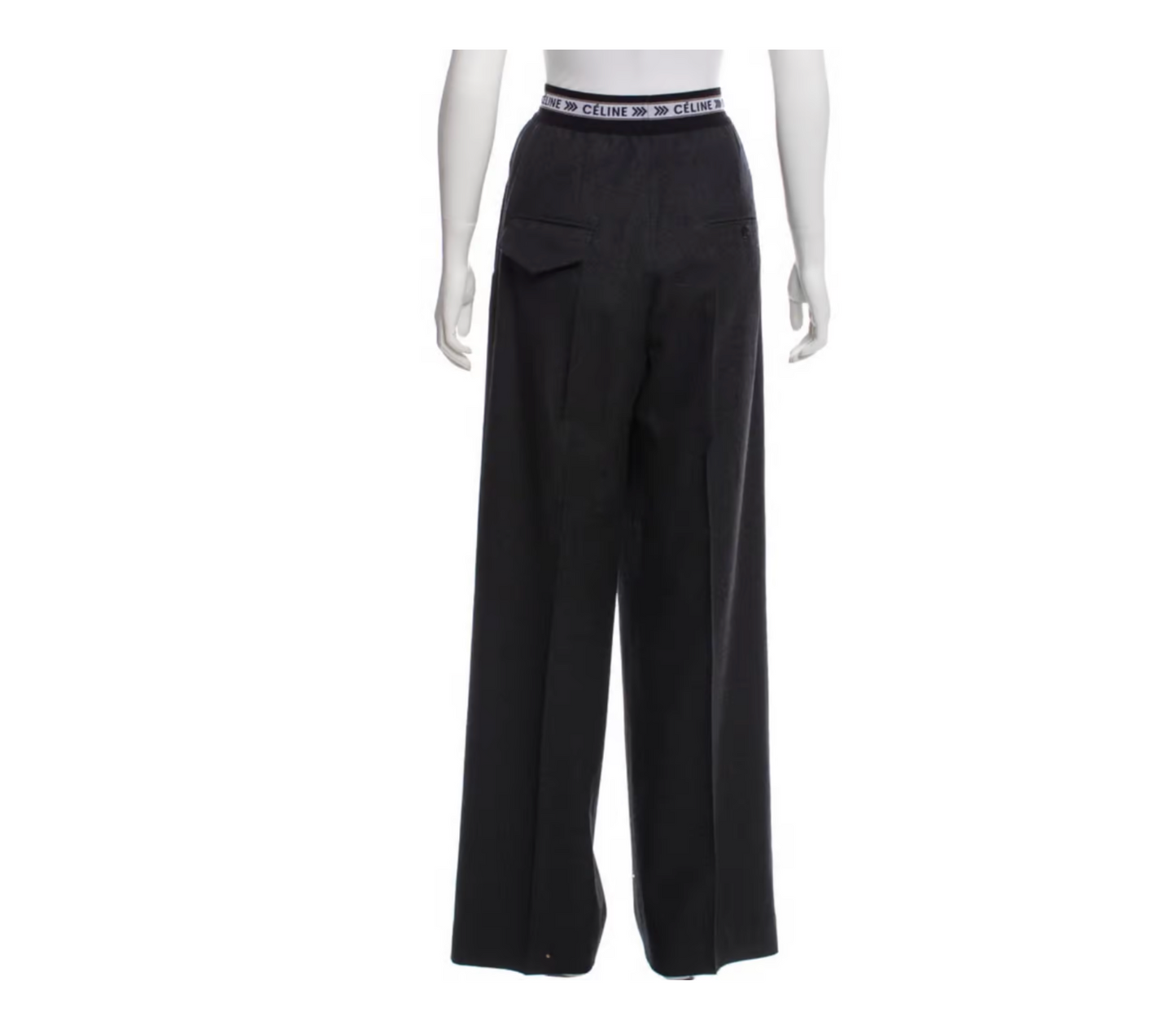 Logo Waistband Pants - XS