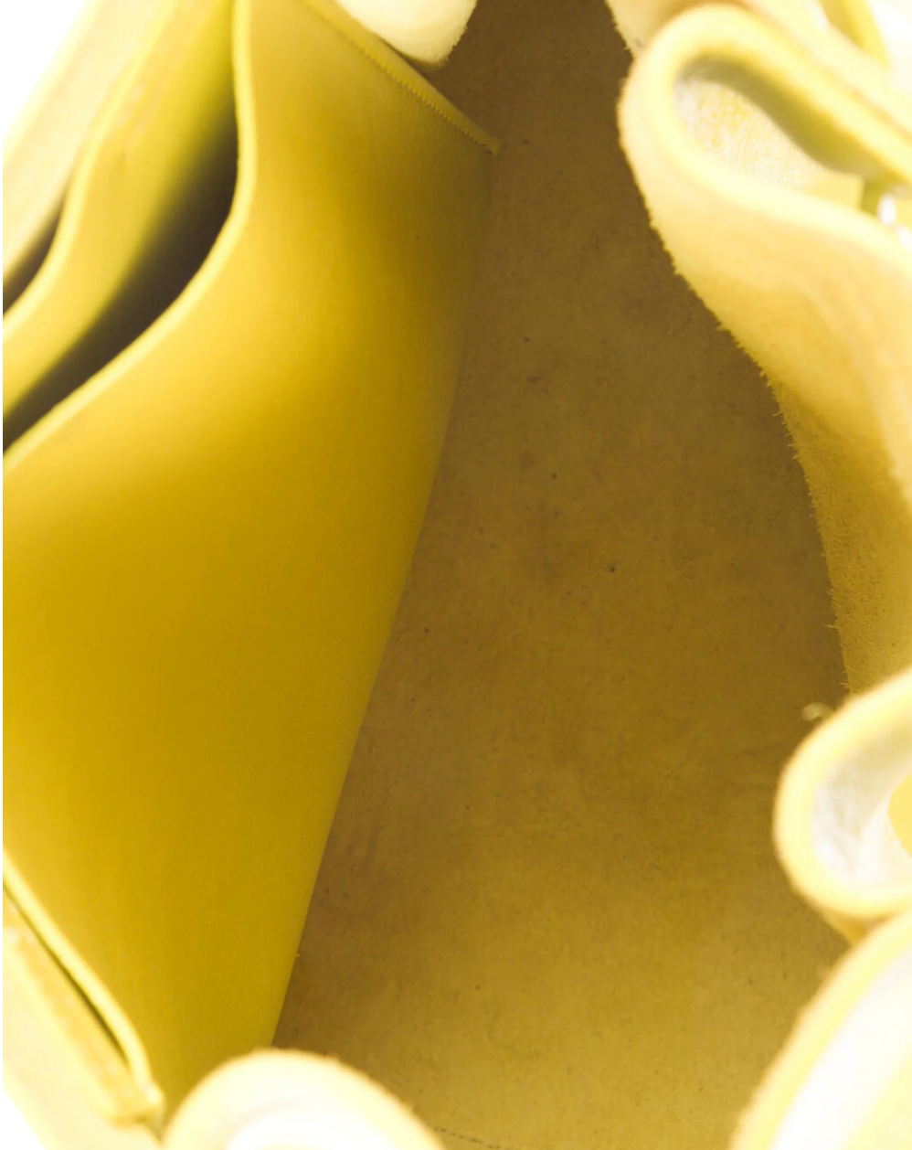 Yellow Crossbody "Big Bag" Bucket