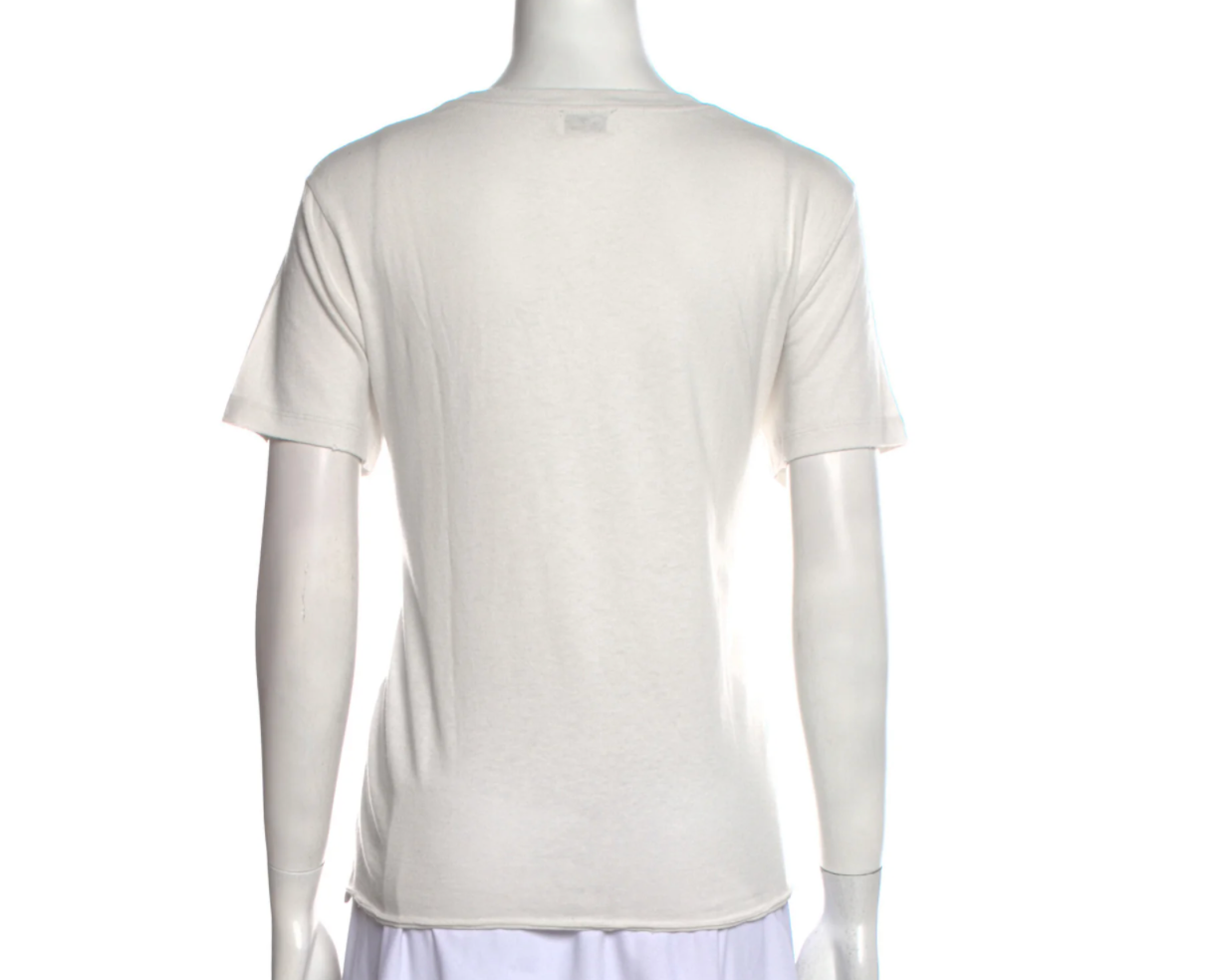 Graphic Print Crew Neck T-Shirt - S
