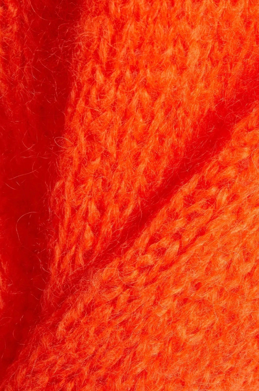 Oversized Orange Sweater - XS