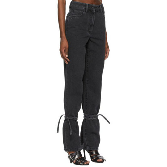 Off-White Grey Jeans - 25