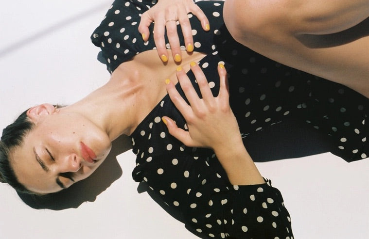 The Violette Black White Dress - XXS