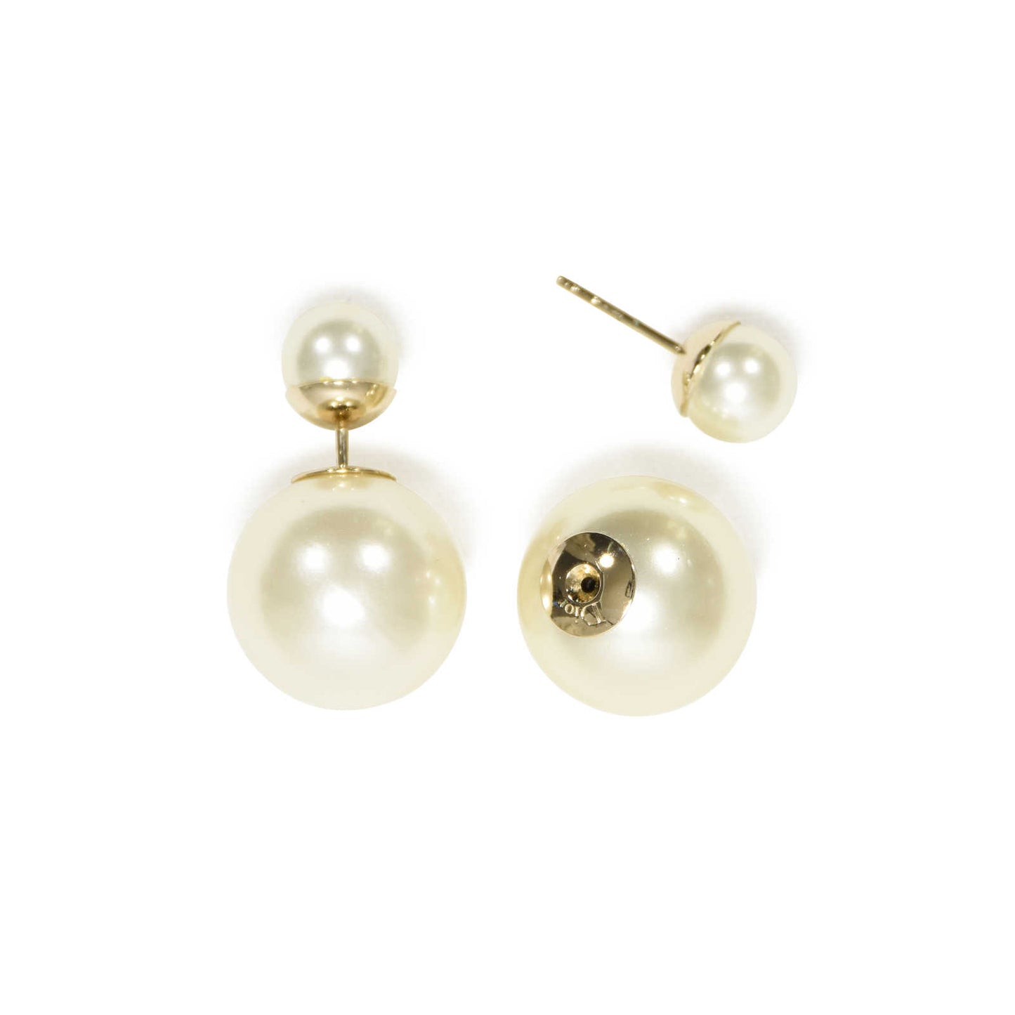 Pearls Mise en Dior Tribal Earrings