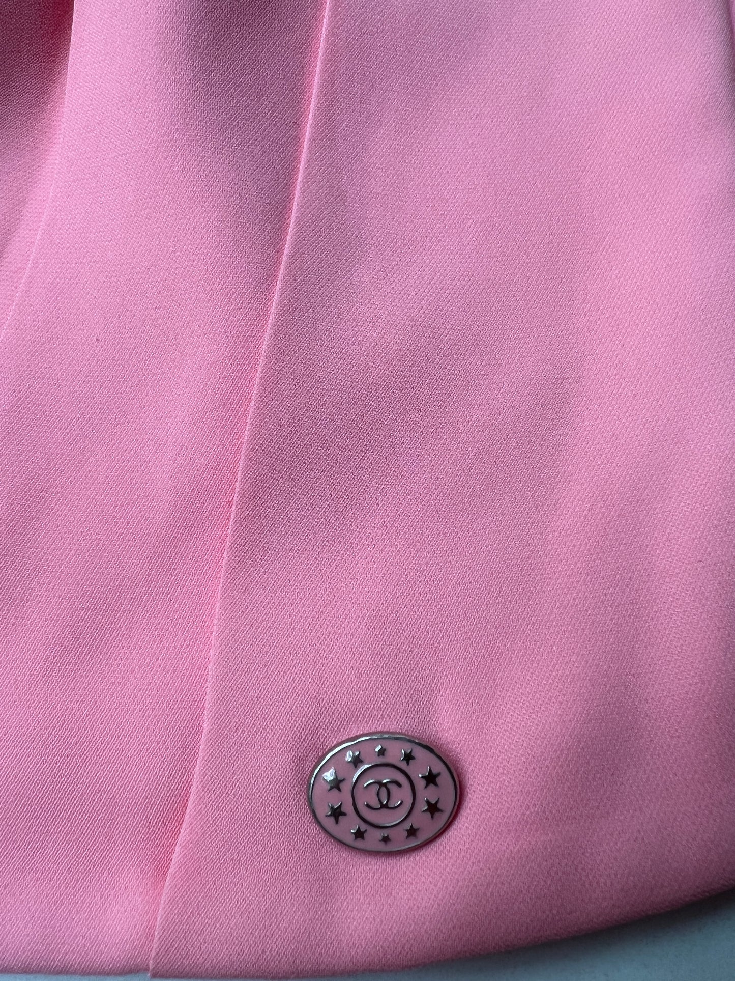 Pink Silk Top - S