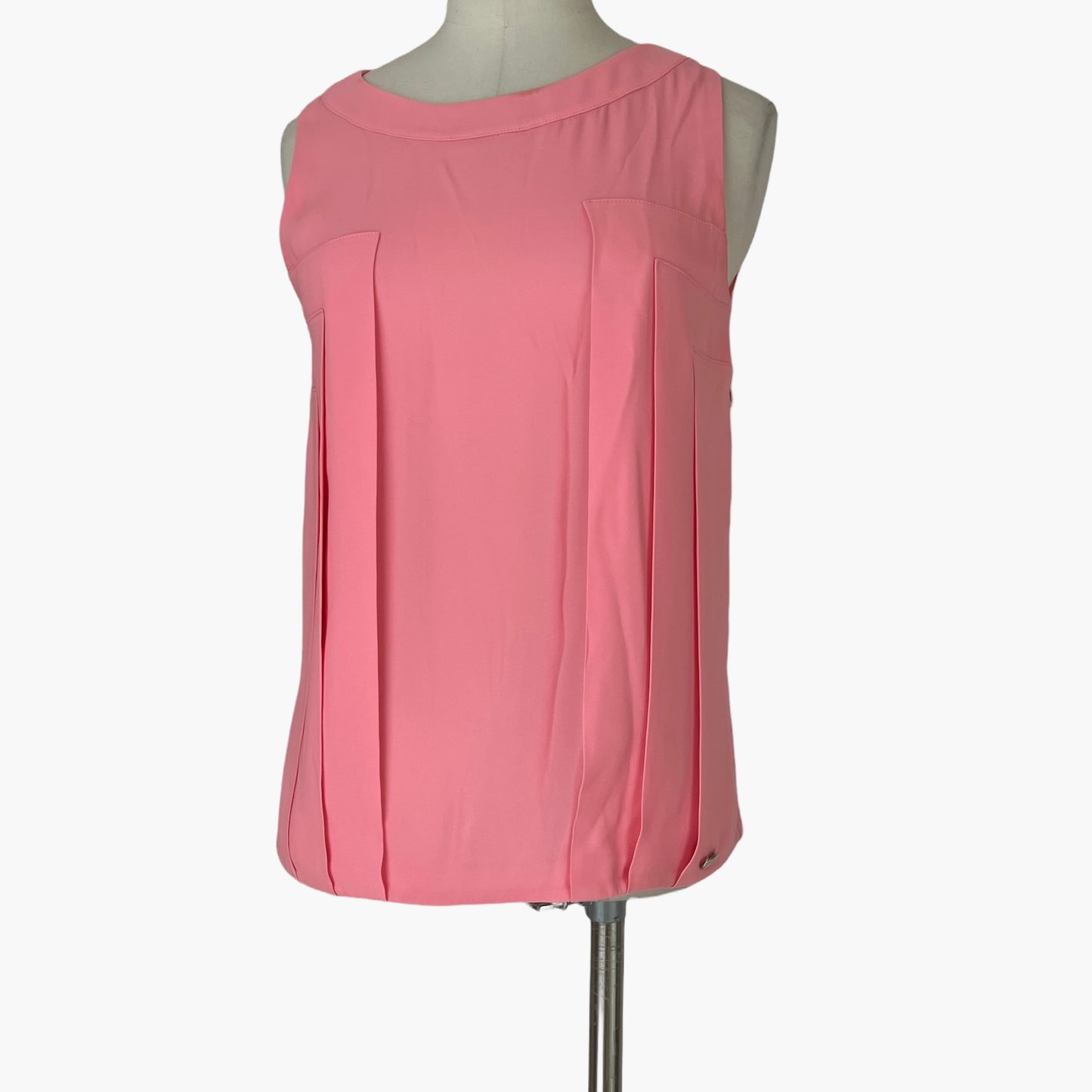 Pink Silk Top - S