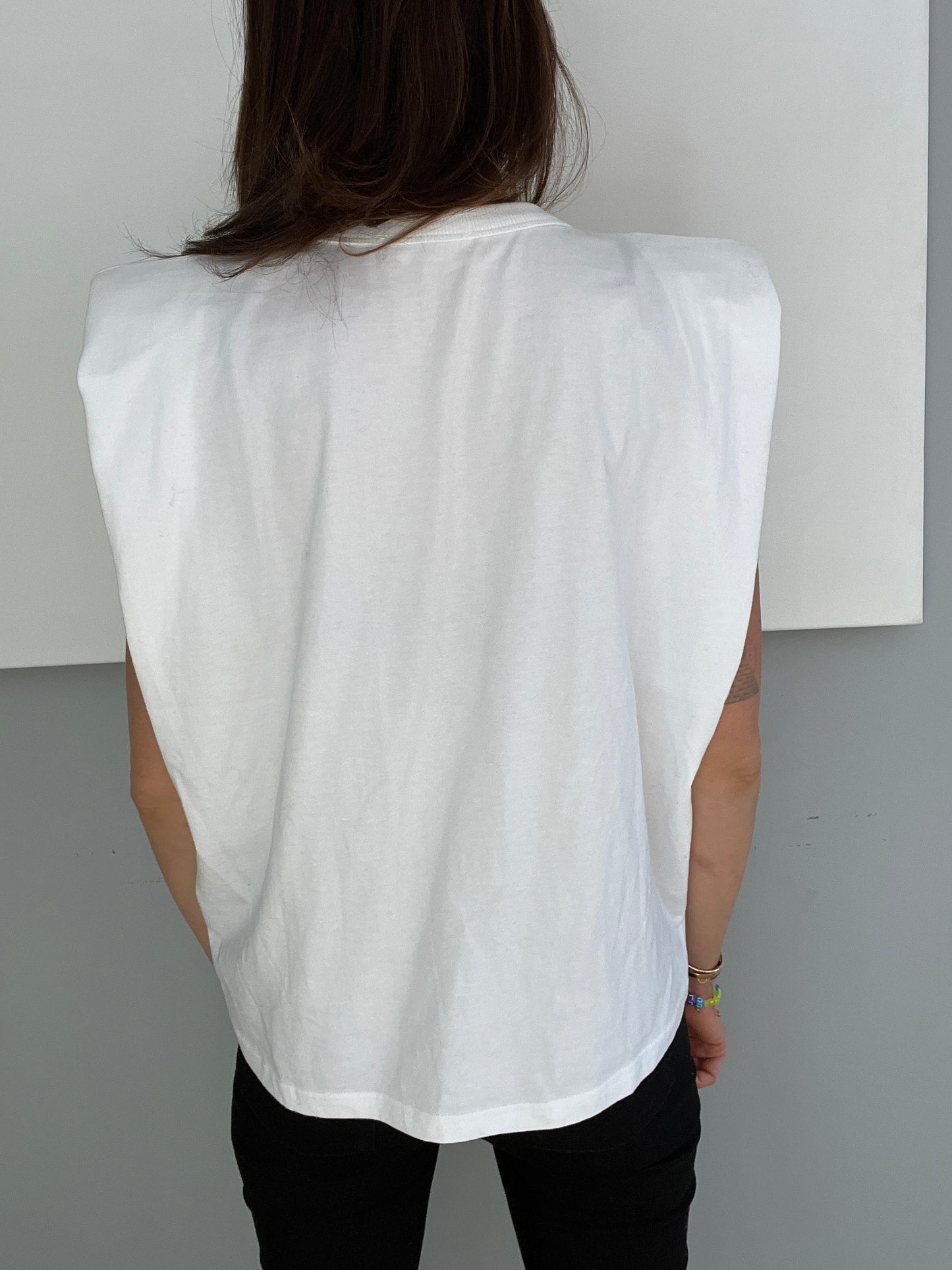 Eva Padded Shoulder Muscle T-Shirt